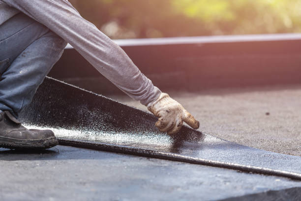 Professional Waterproofing technician working in North Royalton, OH